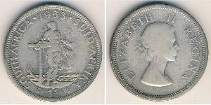 1 Shilling Afrique du Sud Argent Elizabeth II (1926-2022)