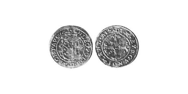 1 Shilling Alsace Argent Léopold V d