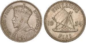 1 Shilling Empire britannique (1497 - 1949) / Fidji Argent George V (1865-1936)