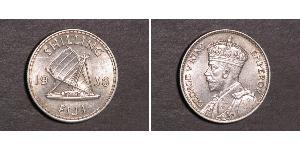 1 Shilling Empire britannique (1497 - 1949) / Fidji Argent George V (1865-1936)