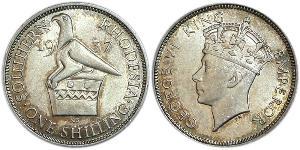 1 Shilling Feriind Kiningrik (1922-) Argent George VI (1895-1952)