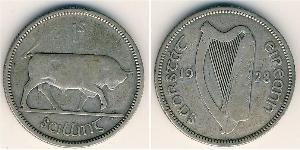 1 Shilling Irlande (1922 - ) Argent 