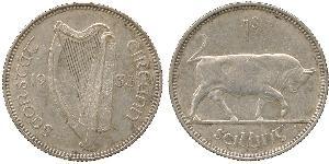 1 Shilling Irlande (1922 - ) Argent 