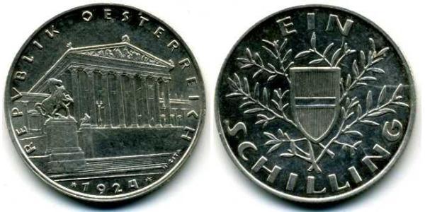 1 Shilling Première République d