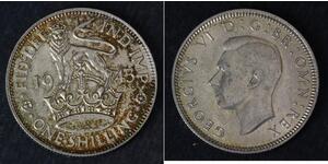 1 Shilling Royaume-Uni Argent 
