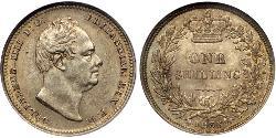 1 Shilling Royaume-Uni de Grande-Bretagne et d