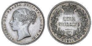 1 Shilling Royaume-Uni de Grande-Bretagne et d