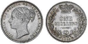 1 Shilling Royaume-Uni de Grande-Bretagne et d