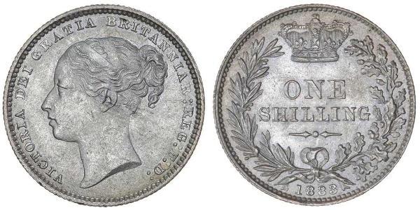 1 Shilling Royaume-Uni de Grande-Bretagne et d