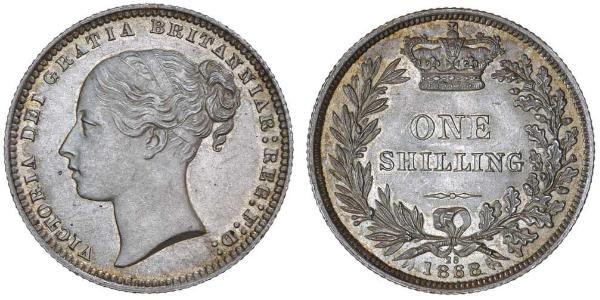 1 Shilling Royaume-Uni de Grande-Bretagne et d