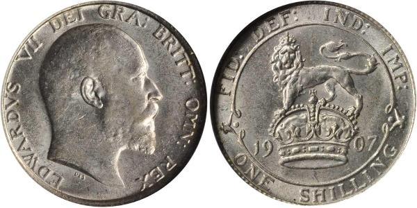 1 Shilling Royaume-Uni de Grande-Bretagne et d