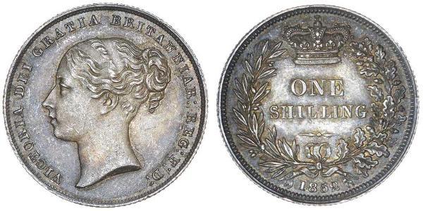 1 Shilling Royaume-Uni de Grande-Bretagne et d