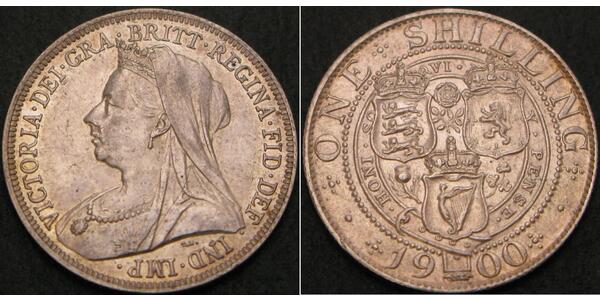 1 Shilling Royaume-Uni de Grande-Bretagne et d