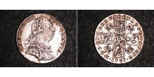 1 Shilling Royaume de Grande-Bretagne (1707-1801) Argent George III (1738-1820)