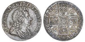 1 Shilling Royaume de Grande-Bretagne (1707-1801) Argent George I (1660-1727)