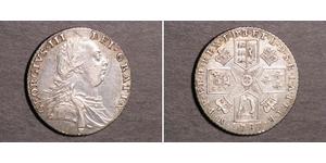 1 Shilling Royaume de Grande-Bretagne (1707-1801) Argent George III (1738-1820)