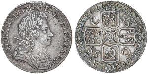 1 Shilling Royaume de Grande-Bretagne (1707-1801) Argent George I (1660-1727)