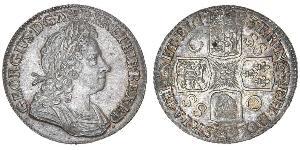 1 Shilling Royaume de Grande-Bretagne (1707-1801) Argent George I (1660-1727)