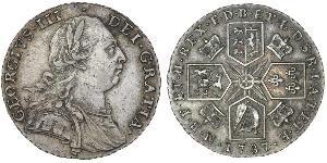 1 Shilling Royaume de Grande-Bretagne (1707-1801) Argent George III (1738-1820)