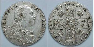 1 Shilling Royaume de Grande-Bretagne (1707-1801) Argent George III (1738-1820)