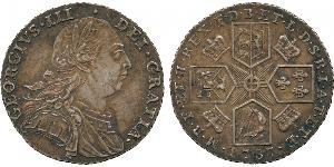 1 Shilling Royaume de Grande-Bretagne (1707-1801) Argent George III (1738-1820)