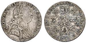 1 Shilling Royaume de Grande-Bretagne (1707-1801) Argent George III (1738-1820)