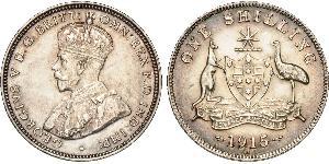 1 Shilling Ôstralie (1788 - 1939) Argent George V (1865-1936)