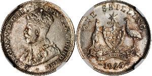 1 Shilling Ôstralie (1788 - 1939) Argent George V (1865-1936)