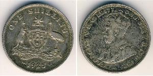 1 Shilling Australia (1788 - 1939) Argento Giorgio V (1865-1936)