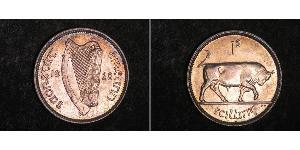 1 Shilling Irlanda (1922 - ) Argento 