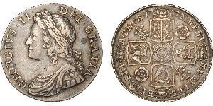 1 Shilling Regno Unito di Gran Bretagna (1707-1801) Argento Giorgio II (1683-1760)