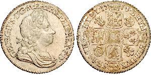 1 Shilling Regno Unito di Gran Bretagna (1707-1801) Argento Giorgio I (1660-1727)