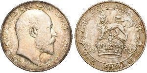 1 Shilling Regno Unito di Gran Bretagna e Irlanda (1801-1922) Argento Edoardo VII (1841-1910)