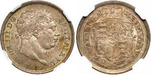 1 Shilling Regno Unito di Gran Bretagna e Irlanda (1801-1922) Argento Giorgio III (1738-1820)