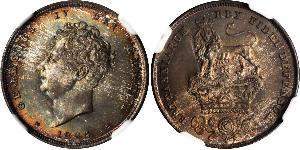 1 Shilling Regno Unito di Gran Bretagna e Irlanda (1801-1922) Argento Giorgio IV (1762-1830)