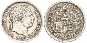 1 Shilling Regno Unito di Gran Bretagna e Irlanda (1801-1922) Argento Giorgio III (1738-1820)