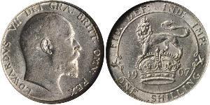 1 Shilling Regno Unito di Gran Bretagna e Irlanda (1801-1922) Argento Edoardo VII (1841-1910)