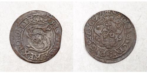 1 Shilling Polonia Biglione Argento Sigismund III