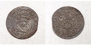 1 Shilling Polen Billon Silber Sigismund III