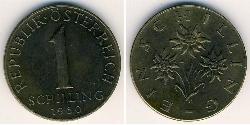 1 Shilling Republic of Austria (1955 - ) Brass 