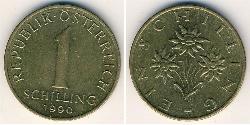 1 Shilling Republic of Austria (1955 - ) Brass 