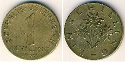 1 Shilling Republic of Austria (1955 - ) Bronce/Aluminio 
