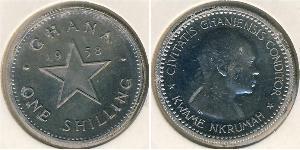 1 Shilling Ghana Copper/Nickel 