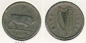 1 Shilling Ireland (1922 - ) Copper/Nickel 