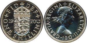 1 Shilling United Kingdom (1922-) Copper/Nickel Elizabeth II (1926-2022)