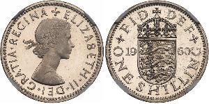 1 Shilling Feriind Kiningrik (1922-) Cuivre/Nickel Elizabeth II (1926-2022)