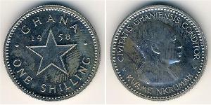 1 Shilling Ghana Cuivre/Nickel 