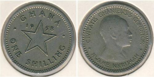 1 Shilling Ghana Cuivre/Nickel 