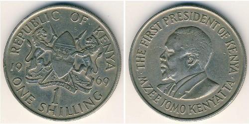 1 Shilling Kenya Cuivre/Nickel 