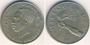 1 Shilling Tanzanie Cuivre/Nickel 